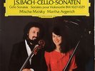 ***  BACH * CELLO SONATEN  #  MAISKY / ARGERICH - DGG DIGITAL 415 471 - 1   ***