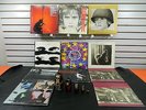 U2 VYNYL ALBUMS WITH RUSSIAN STACKING DOLLS. THE BEST OF,ZOOROPA,POP, AND MORE 