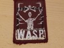 WASP Patch W.A.S.P. Aufnäher rar