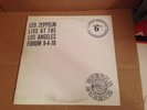 LED ZEPPELIN LIVE AT THE LOS ANGELES FORUM 9-4-70 RUBBER DUBBER RECORDS 70 007