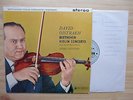 Columbia SAX 2315 B/S stereo David Oistrakh Beethoven Violin Concerto 1st ed.