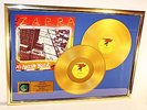 Frank Zappa, Zappa In New York, Gold Record, goldene Schallplatte, Award, platin