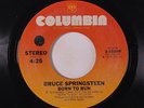 BRUCE SPRINGSTEEN: Born To Run / Meeting Across The River 45 Rock & Pop