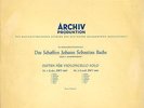 Archiv APM14029-34-61 & AP13034 - Bach - Cello Suites Nos.1-6 - Enrico MAINARDI