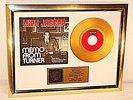 Mick Jagger, Memo From Turner, mit Cover, Gold Record Schallplatte Award, platin