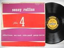 SONNY ROLLINS Plus 4 LP US Prestige 7038 DG 446 W 50th RVG no title on spine