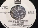 NORTHERN SOUL 45--Earl Jackson Soul Self Satisfaction--EX Promo ABC 11142
