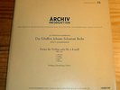 SCHNEIDERHAN Bach Partita No.2 Violin Solo (Chaconne) 10''-LP ARCHIV 1955