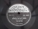 THE DRIFTERS SWEETS FOR MY SWEET RARE INDAIN 78 RPM RECORD
