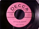 EDDIE FONTAINE 1957 ROCKABILLY JIVER ROCKIN COUNTRY 45 RARE DECCA PROMO V+ HEAR