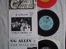 3x 100% Toilet Rock  GG ALLIN (7