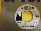 FOUR LARKS That's All That Counts b/w You And Me UPTOWN 748 DJ Northern Soul 45