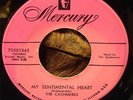 1954 R&B DOO-WOP THE CASHMERES MERCURY PINK MY SENTIMENTAL HEART/YES,YES,YES EX