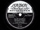 GREAT FATS DOMINO R&B 78 BLUE MONDAY / WHAT'S THE REASON.. UK  LONDON HLP8377 EX