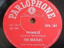 BEATLES - Michelle/You Won't See Me impos'ly rare INDIA prs. 1966 78 rpm SEE