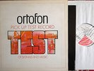 ORTOFON Pick UP Test Record OF SIGNAL AND MUSIC Ortofon 0002