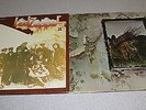 LED ZEPPELIN II AND IV LP'S. VINYL, RECORD.