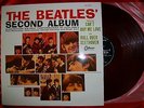 THE BEATLES / SECOND ALBUM / LP / Red Color Vinyl / Japanese OR-8027 / ODEON