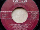 FUNK SOUL 45 James Lewis Fields You How Long Shall i wait  NM listen mp3