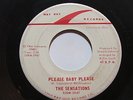 The Sensations - Please Baby Please / Too Shy  - SOUL 45