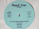 ARLANA YOU CAN'T KEEP BREAKING MY HEART BLUE MARBLE VINYL 12