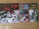 Sonic Youth - Sister LP & Evol Rare EX Cond Vinyl Blast First W/Lyric Sleeves