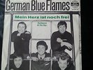 SINGEL GERMAN BLUE FLAMES MEIN HERZ IST NOCH FREI ( NUR DAS COVER)