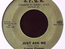 LENIS GUESS - Just ask me - US Original (styrene machine stamped)  NORTHERN SOUL