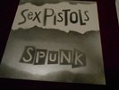 SEX PISTOLS  - SPUNK  Lp -  BLANK RECORDS - SPRAYPAINT SLEEVE  ( CLASH,DAMNED )