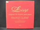LISZT Integrale de l'Oeuvre pour Piano FRANCE CLIDAT Vol 2 4LP VEGA 8017/20 NM