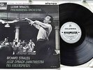 Strauss: Also Sprach Zarathustra - Lorin Maazel **Columbia SAX 2467 ED1 LP**