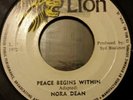 Nora Dean Peace Begins Within Rare Killer Early 70's 7