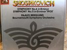BERGLUND SHOSTAKOVICH SYMPHONIES 6 & 11 TAS LISTED SLS 5177 FREE UK POST EX
