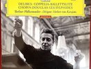 Karajan Delibes Coppelia Chopin Sylphides DGG Red Stereo SLPEM 136257- NM