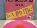 THE SEX PISTOLS Never Mind The Bollocks Heres LP (NM Italian PINK Vinyl Reissue)