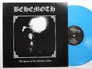 Behemoth - The Return Of... LP 1st press 1995 blue vinyl Dimmu Borgir Mayhem
