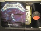 METALLICA RIDE THE LIGHTNING ORIG 1984 LP INNER SPEED METAL ELEKTRA CLIFF BURTON