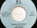 LORD NELSON 45 Proud West Indian / It's Delinquency D-L Calypso #A472