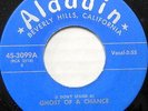 THE FIVE KEYS 45 Ghost of a Chance ALADDIN Doo Wop NEAR MINT Repro #BB1489
