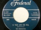 The MIDNIGHTERS 45 Oh How Happy / Is Your Love For Real 1957 Doo Wop #BB1641