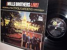 THE MILLS BROTHERS LIVE  Recorded at Tivoli Copenhagen Denmark LP DOT STEREO