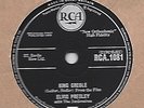 CLASSIC ELVIS PRESLEY  78 rpm  KING CREOLE / DIXIELAND ROCK  UK RCA 1081 EX+/M-