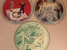 3 Vogue Picture Disc 78rpm Records, Basin St. Blues, Put That Ring my Finger +1