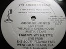 George Jones, Tammy Wynette, American Eagle Live Show rare Radio Promo 3 LP set