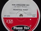 FRANCOISE HARDY Non Svegliarmi Mai RARE 45 AUSTRALIA Phono Vox Italian FRANCE