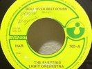 ELECTRIC LIGHT ORCHESTRA: ROLL OVER BEETHOVEN RARE HARVEST SINGLE 7