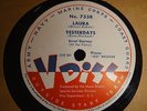V-DISC-#735-78 RPM LP  ERROL GARNER  LAURA LENNIE TRISTANO NIGHT IN TUNISIA NM-M