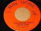 Oliver Joy: You Know That I Love You / Don't You Let Nobody 45 - Northern Soul