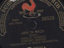 78 RPM RARE TOSCANINI & RANZATO ON PATHE 20528 MUST SEE / EE-