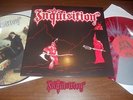 INQUISITION-Anxious Death/Forever Under 2-LP RARE DIEHARD PIC DISC/COLOR VINYL